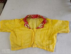 [Combo]Vintage Embroidered Blouses - Set of 2