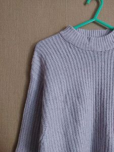 Lavender Knit Pullover
