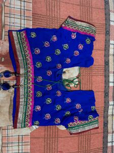Navy Blue Saree