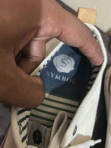 White Canvas Shoe