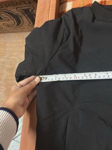 Fur jacket black colour