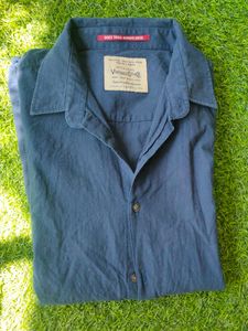 Navy Blue Casual Shirt