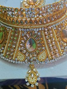 Elegant Gold-Tone Necklace Set