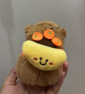 Capybara Plush Keychain