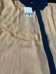 Zara Lace Detail Top