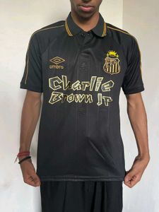 Vintage Santos FC Umbro Polo ( Embroidery)
