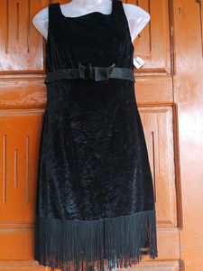 Velvet Med Dress