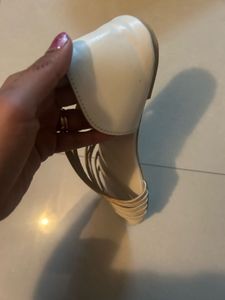 White Gladiator Sandals