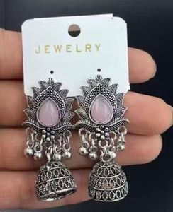 DIWALI SALE 🪔Loot lo Pack of 4 silver earrings