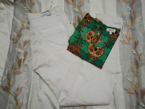 Combo Of Tshirt Jean's For Women  👕👖