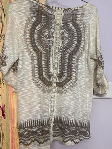 Boho Chic Patterned Top