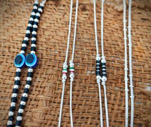 Set Of 4 Anklets