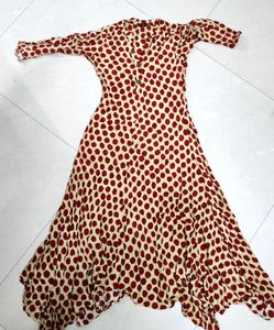 Polka Dot Midi Dress