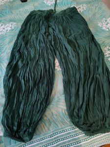 Green Harem Pants medium size
