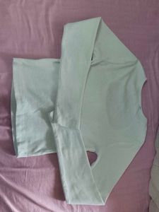 Cutout Long Sleeve Top