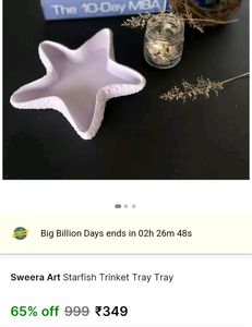 Starfish Trinket Tray Sale