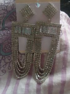 Rhinestone Dangle Earrings
