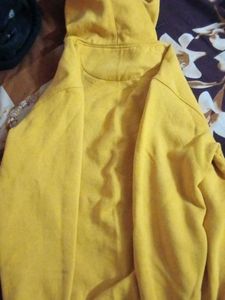 Balmain Paris Yellow Hoodie