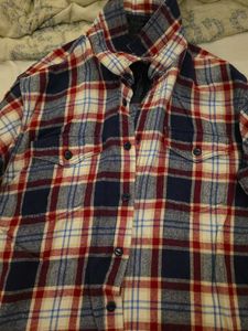 Flannel Plaid Shirt Warm