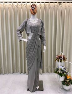 🆕️🆕️Ready To Wear Saree With Jacket