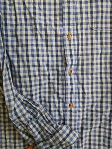 Checkered Blue Shirt