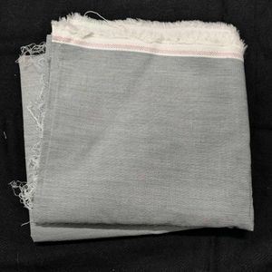 Cotton Grey Shirt Material Fabric