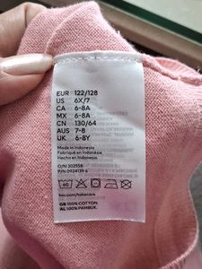 H&amp;M Cotton Button Down Sweater For Girls