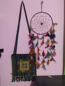 Embroidered Boho Bag