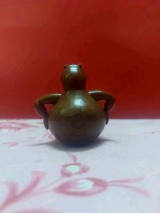 Vintage Brown Bear Roly Poly Toy