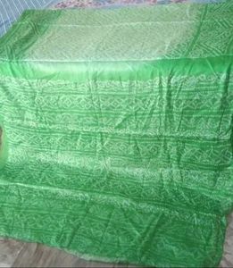 5 BRAND NEW Bandhani silk saree set &amp; ready fall