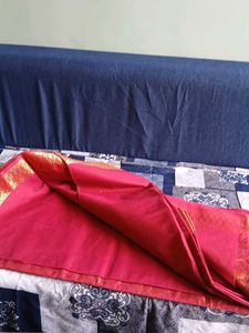 Cotton Silk Zari Border New With Tag