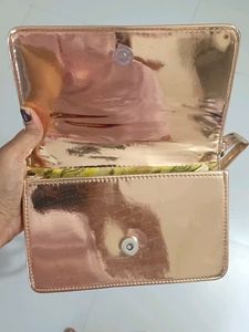 1time Used Rese Gold Sling Bg