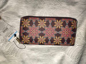 Floral Patterned Wallet