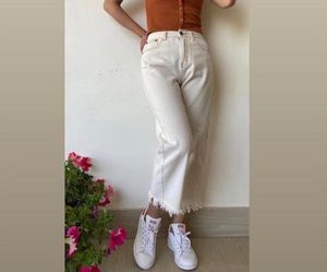 White Wide Leg Jeans