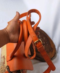 Vintage Print Handbag
