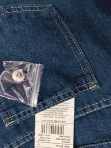 Shein High Rise Distressed Wash Jeans