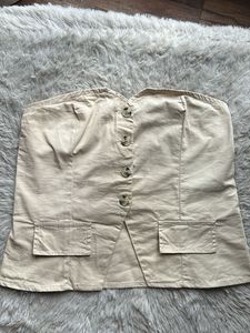 Beige Tube Shirt