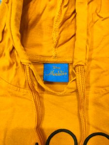 Mustard T-shirt With Hood✨