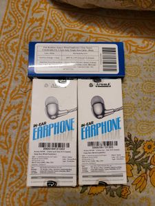 3 New Earphones