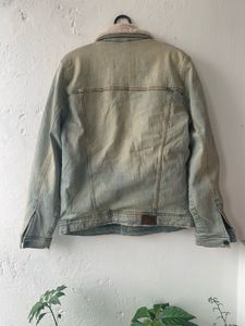 hollister  Denim Jacket with Fur Collar