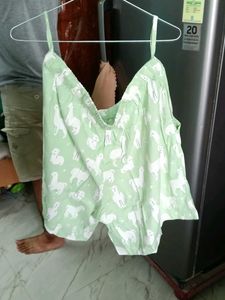 Sakura Green Alpaca Print Liva Viscose Rayon Stapl