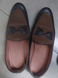 Vintage Brown Leather Loafers