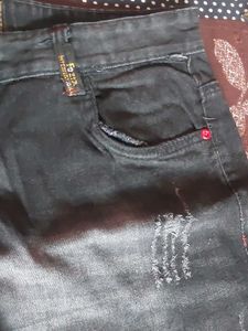 Stylist Half Jeans Pant For Man