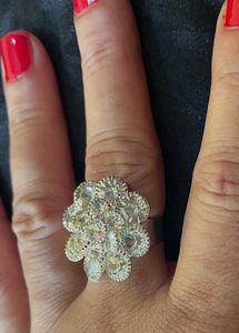 Statement Flower Cocktail Ring