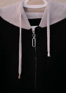 Varsity Style Zip-Up Hoodie