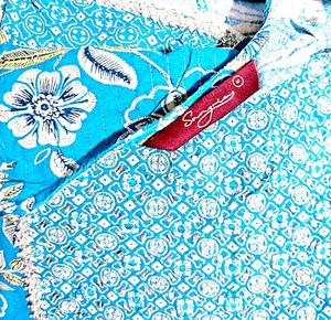 New Unused Floral Print Kurta Set