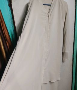 💕 Layered Open Abaya With Matching Scarf 💕