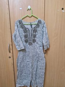 Elegant Embroidered Kurta
