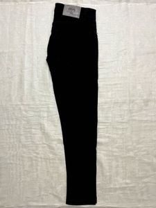 Diesel Cotton Jeans Slim Fit Black Pants