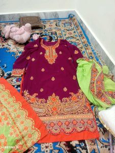 Embroidered Salwar Kameez Suit